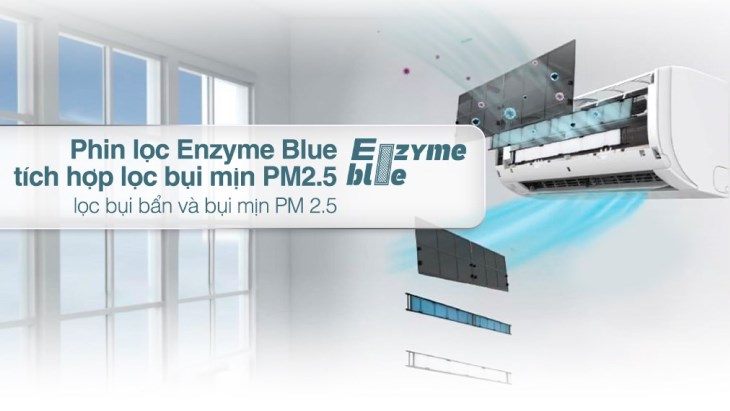 Lớp khử mùi Enzyme Blue