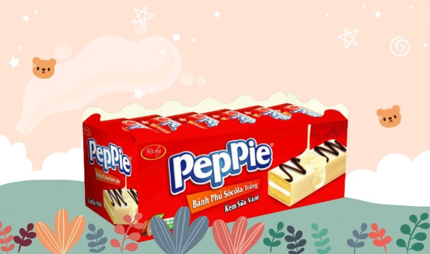 thuong-hieu-richy-cua-nuoc-nao-5 Richy - Bánh Peppie khay Đỏ Vani
