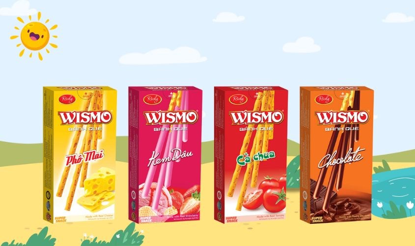 thuong-hieu-richy-cua-nuoc-nao-6 Bánh que Richy nhiều hương vị