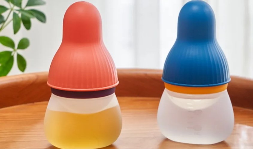 Bình thìa ăn dặm ROVCO RK-C4004 silicone 90ml