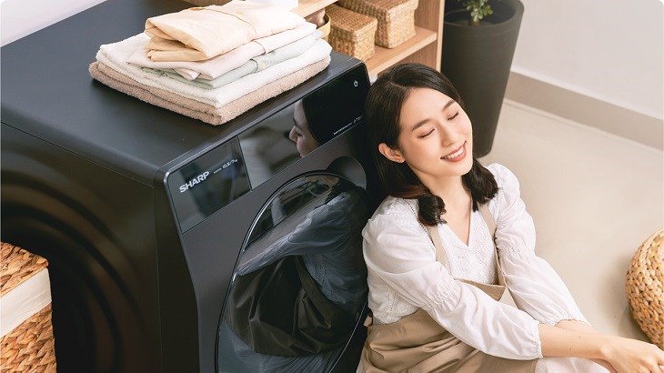Máy giặt Sharp là thương hiệu gia dụng nổi tiếng của Nhật Bản