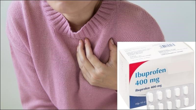 Ibuprofen dùng để giảm đau, kháng viêm cho người mắc viêm màng ngoài tim