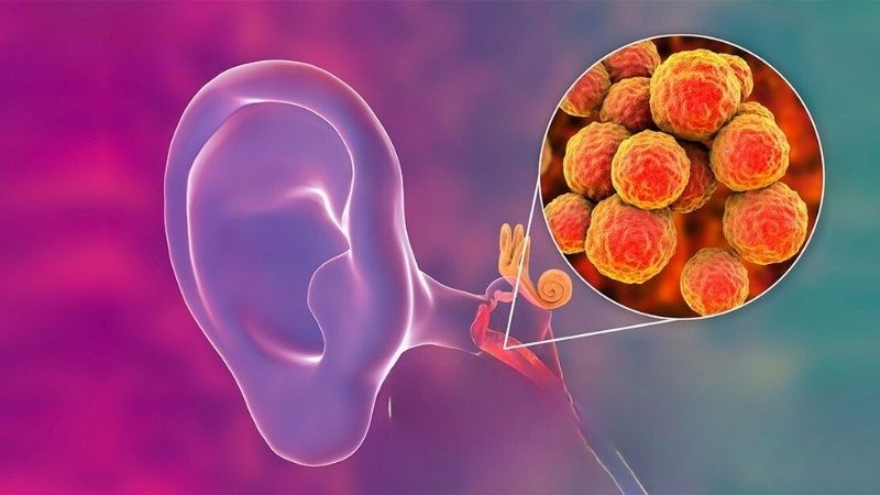 Viêm tai giữa là một nguyên nhân dẫn tới áp xe não