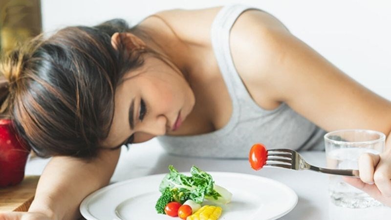 Chán ăn là một trong những dấu hiệu của rối loạn chuyển hóa