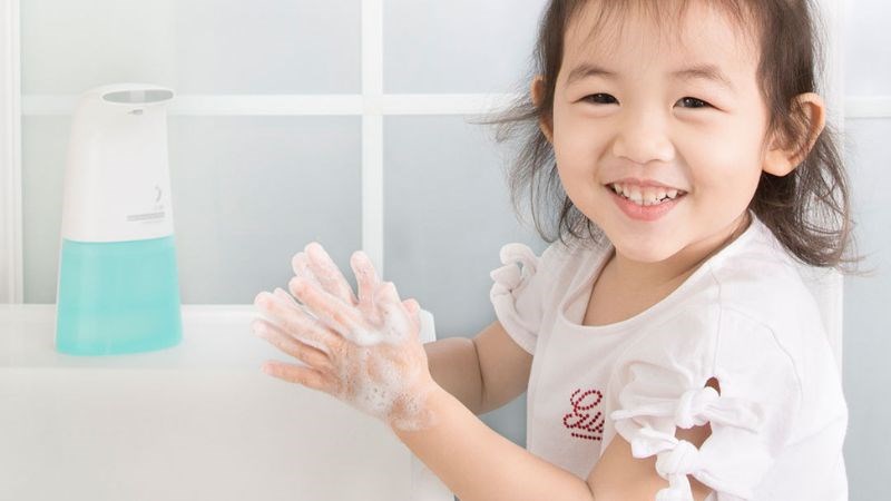 Rửa tay là biện pháp phòng bệnh herpangina hiệu quả