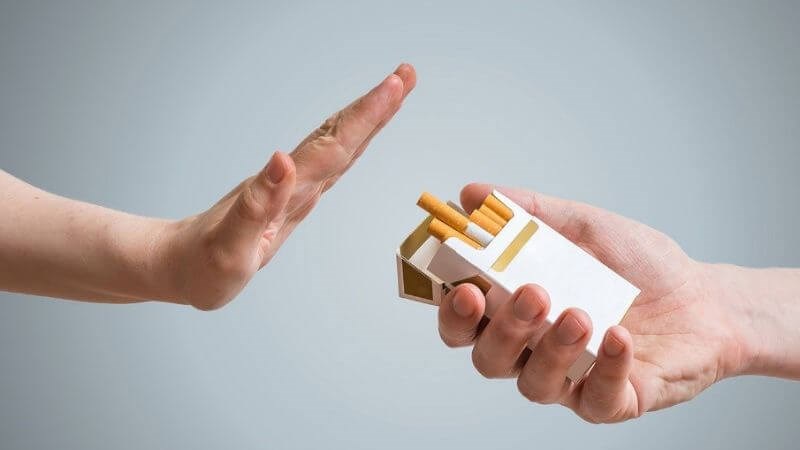 Không hút thuốc lá là điều quan trọng nhất để phòng bệnh