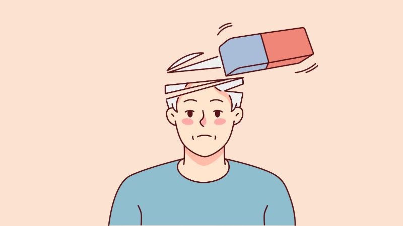Mất trí nhớ tạm tời làm người bệnh bị lú lẫn đột ngột