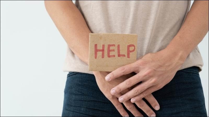 Đau khi cương cứng có thể là dấu hiệu của tình trạng dính bao quy đầu
