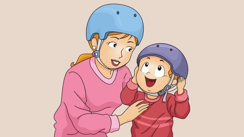 Nên sử dụng nón bảo hiểm khi lái xe để bảo vệ não