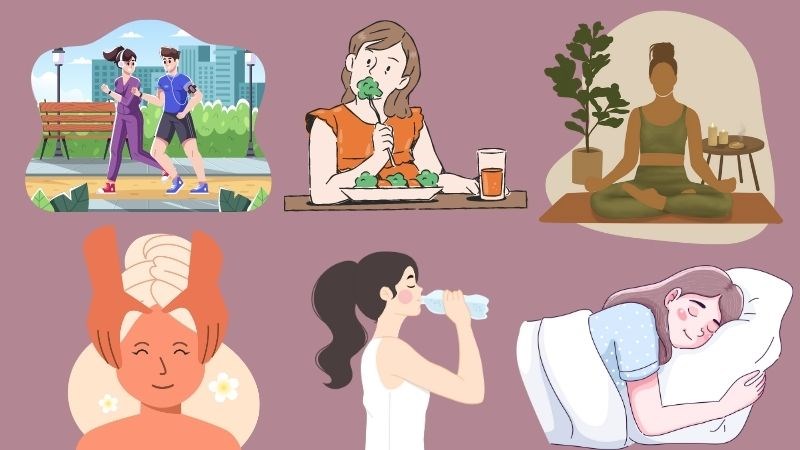 thay đổi lối sống và tránh bị căng thẳng để ngăn ngừa bệnh
