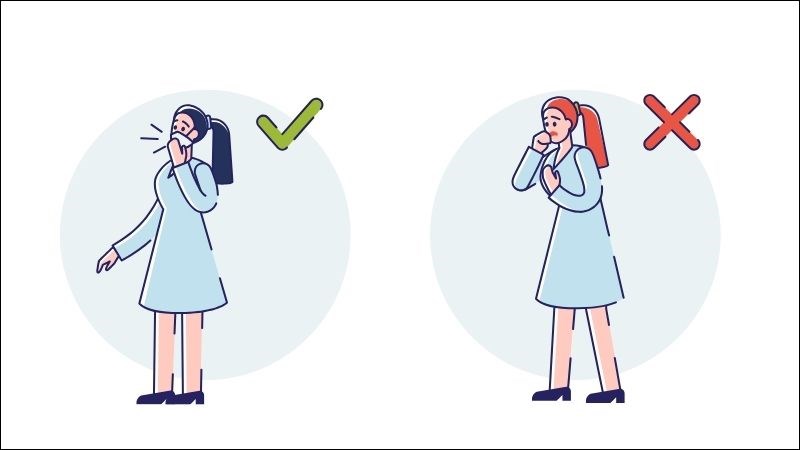 Hãy đeo khẩu trang khi đến những nơi đông người để tránh lây nhiễm vi khuẩn lao