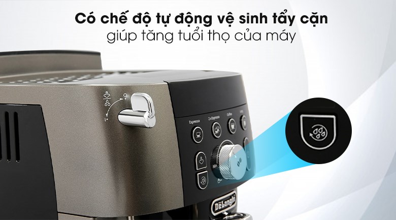 Máy pha cà phê Delonghi ECAM250.33.TB được trang bị bảng điều khiển cảm ứng nhạy bén, giúp người dùng dễ dàng thao tác