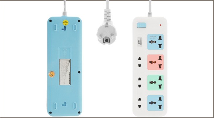 Sử dụng ổ cắm điện Comet 7 lỗ 3m CES4433 cho bếp hồng ngoại