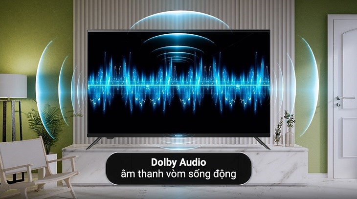 dolby audio trên tivi sharp