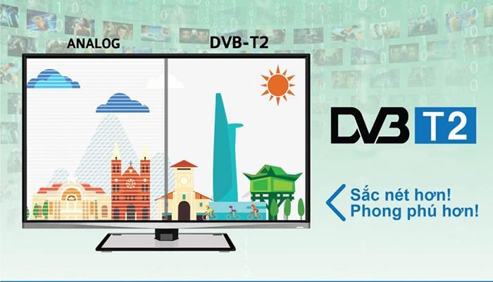 DVB-T2 có chất lượng hình ảnh rõ nét và không bị gián đoạn bởi thời tiết xấu