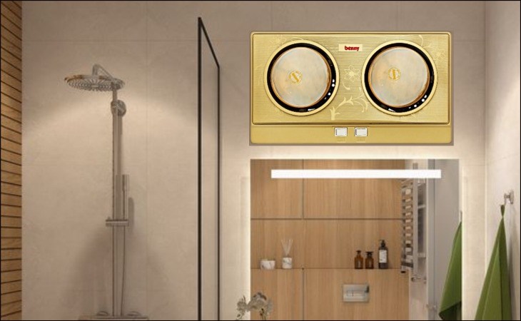 Đèn sưởi nhà tắm Benny BHT022X đến từ thương hiệu Benny uy tín nên người dùng có thể an tâm khi sử dụng