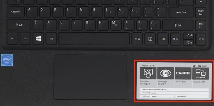 Bạn cần xác định tên chiếc laptop mình đang sử dụng chính xác trước khi dò thông số laptop