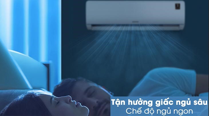 Tận hưởng giấc ngủ sâu với chế độ ngủ đêm