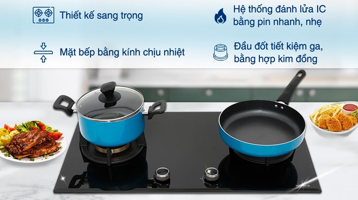 Bếp ga âm Hafele HC-G782B (538.66.507) được bán với giá 4.690.000 đồng (cập nhật 09/2023 và có thể thay đổi theo thời gian) Bếp ga âm Hafele HC-G782B (538.66.507) được bán với giá 4.690.000 đồng (cập nhật 09/2023 và có thể thay đổi theo thời gian)