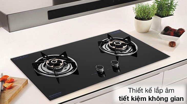 Bếp ga âm Sunhouse SHB507-MT có thiết kế lắp âm tiết kiệm không gian, 2 bếp nấu tiện lợi, có thể nấu nhiều món cùng lúc, tiết kiệm thời gian chế biến Bếp ga âm Sunhouse SHB507-MT có thiết kế lắp âm tiết kiệm không gian, 2 bếp nấu tiện lợi, có thể nấu nhiều món cùng lúc, tiết kiệm thời gian chế biến