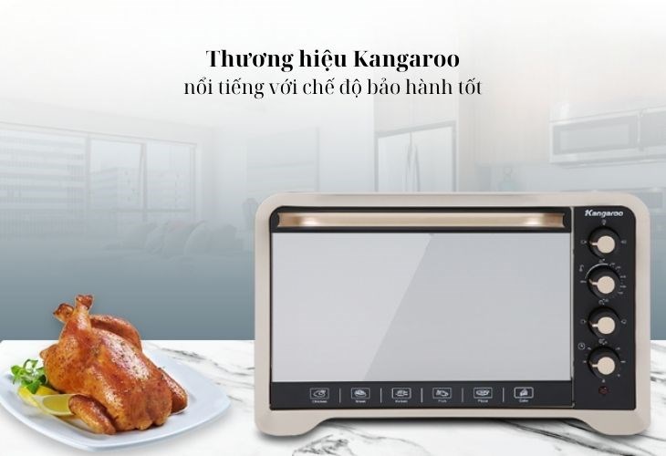 Lò nướng Kangaroo KG4001 40 lít đến từ thương hiệu Kangaroo nổi tiếng và có chế độ bảo hành tốt cho khách hàng