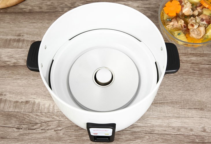 Các loại nồi cơm điện nắp rời có khả năng tự ngắt điện khi đủ nhiệt độ