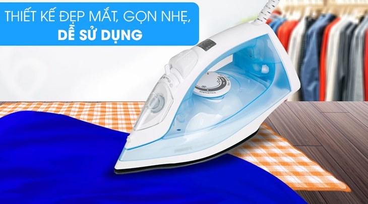 Bàn ủi hơi nước Philips GC1740 2000W có đa dạng chức năng ủi và đi kèm với nhiều tiện ích, phù hợp với nhu cầu sử dụng của nhiều gia đình