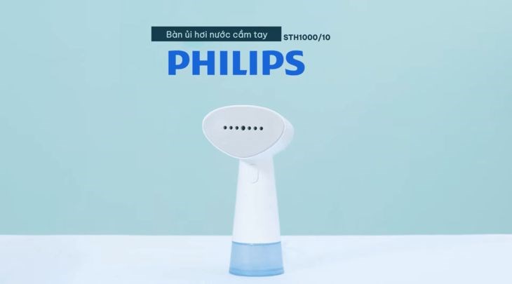 Bàn ủi hơi nước cầm tay Philips STH1000/10 980W đang được kinh doanh tại Thcslytutrongst.edu.vn với giá chỉ 999.000 VNĐ (giá cập nhật vào 09/2023 và có thể thay đổi theo thời gian)
