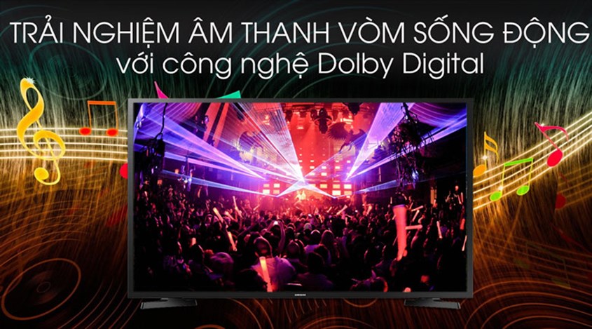 Công nghệ Dolby Digital Plus giúp tái tạo âm thanh sống động, chân thực