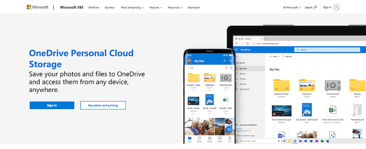 Microsoft OneDrive là ứng dụng uy tín hàng đầu trong việc giúp khôi phục dữ liệu