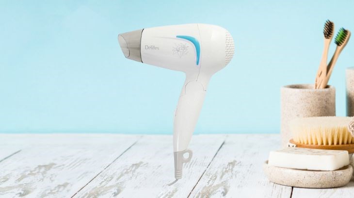 Máy sấy tóc 1200W Delites MST02 tiện lợi, dễ dàng sử dụng hằng ngày