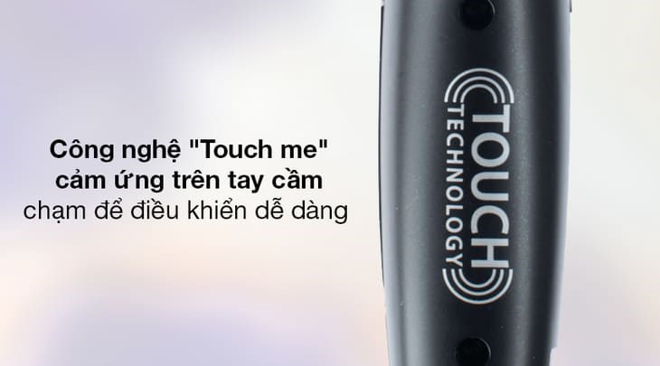 Máy sấy tóc 1900 - 2300W BlueStone HDB-1871 được tích hợp công nghệ Touch me giúp tiết kiệm điện năng