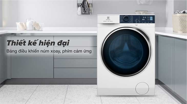 Máy giặt sấy là sự kết hợp 2 tính năng giặt và sấy