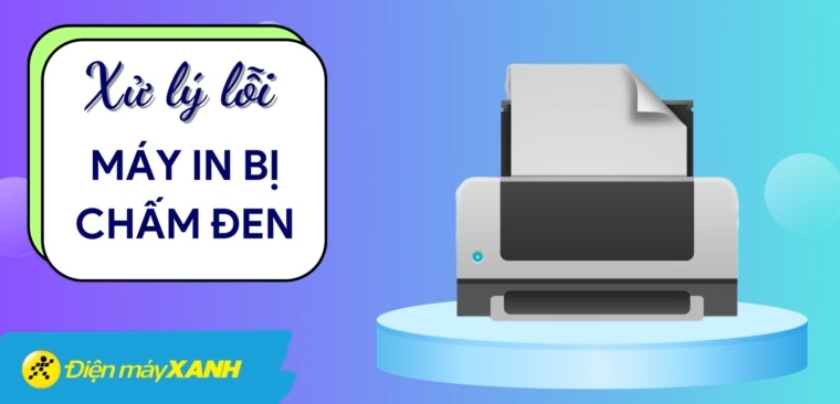4 nguyên nhân máy in bị chấm đen và cách khắc phục nhanh nhất