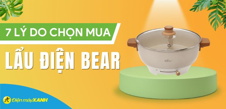 Có nên mua nồi lẩu điện Bear không? 7 lý do nên mua lẩu điện Bear dành cho gia đình