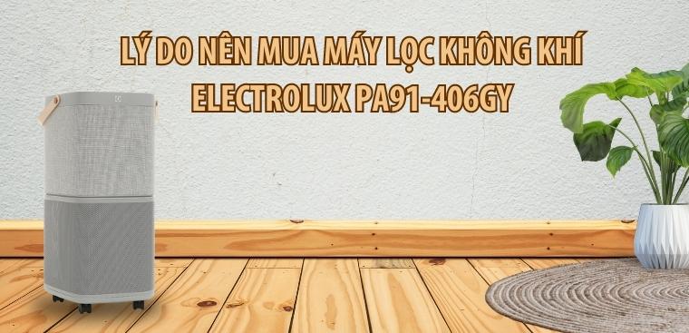 8 lý do nên mua máy lọc không khí Electrolux PA91-406GY cho gia đình bạn