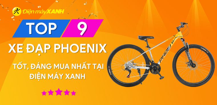 Top 9 xe đạp Phoenix tốt, đáng mua nhất tại Điện máy XANH