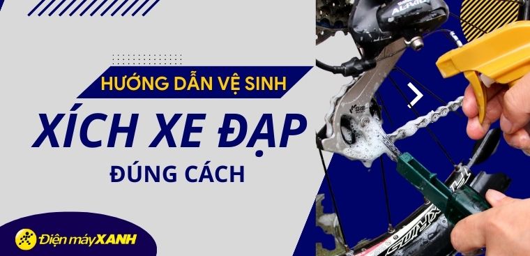 Hướng dẫn vệ sinh xích xe đạp đúng cách và đơn giản nhất