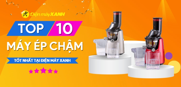 Top 10 máy ép chậm tốt nhất mà các bà nội trợ nên đầu tư