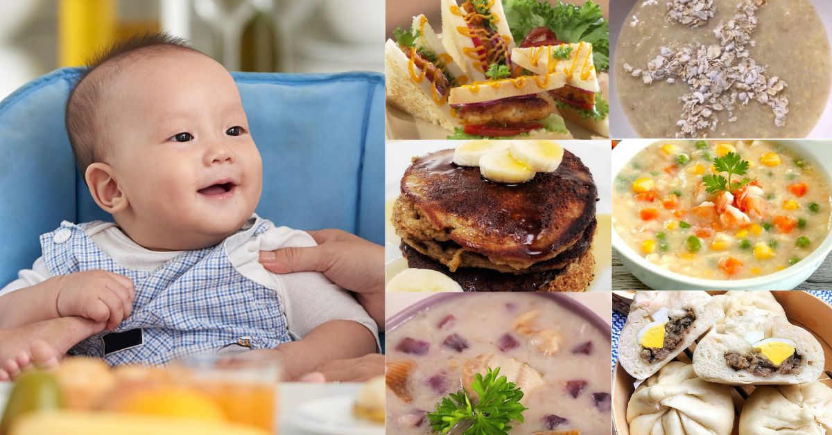 Tổng hợp 15 bữa sáng cho bé nhanh gọn, dễ làm, đầy đủ dinh dưỡng