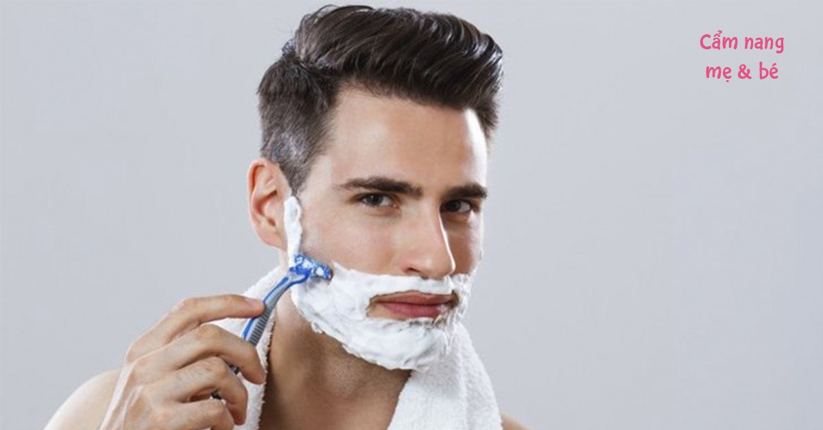 Cách sử dụng dao cạo râu đúng cách, cạo sạch hiệu quả