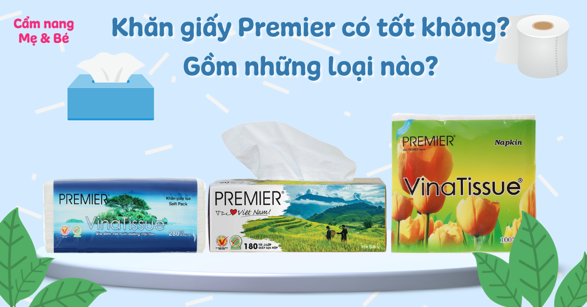Khăn giấy Premier có tốt không? Gồm những loại nào?