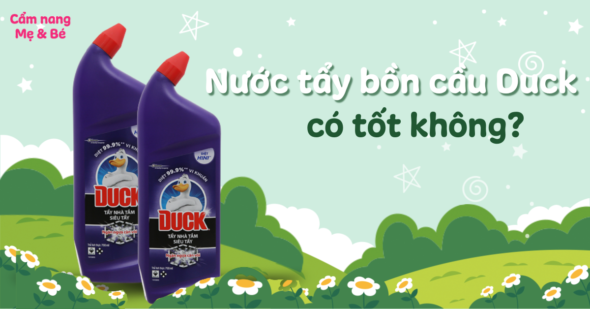 Review nước tẩy bồn cầu Duck có tốt không? Của nước nào?