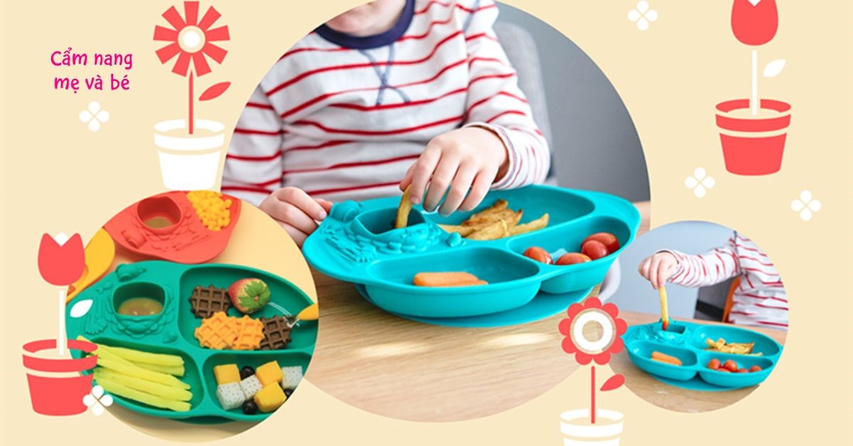 Top 11 khay ăn dặm cho bé tốt được nhiều mẹ bỉm tin dùng