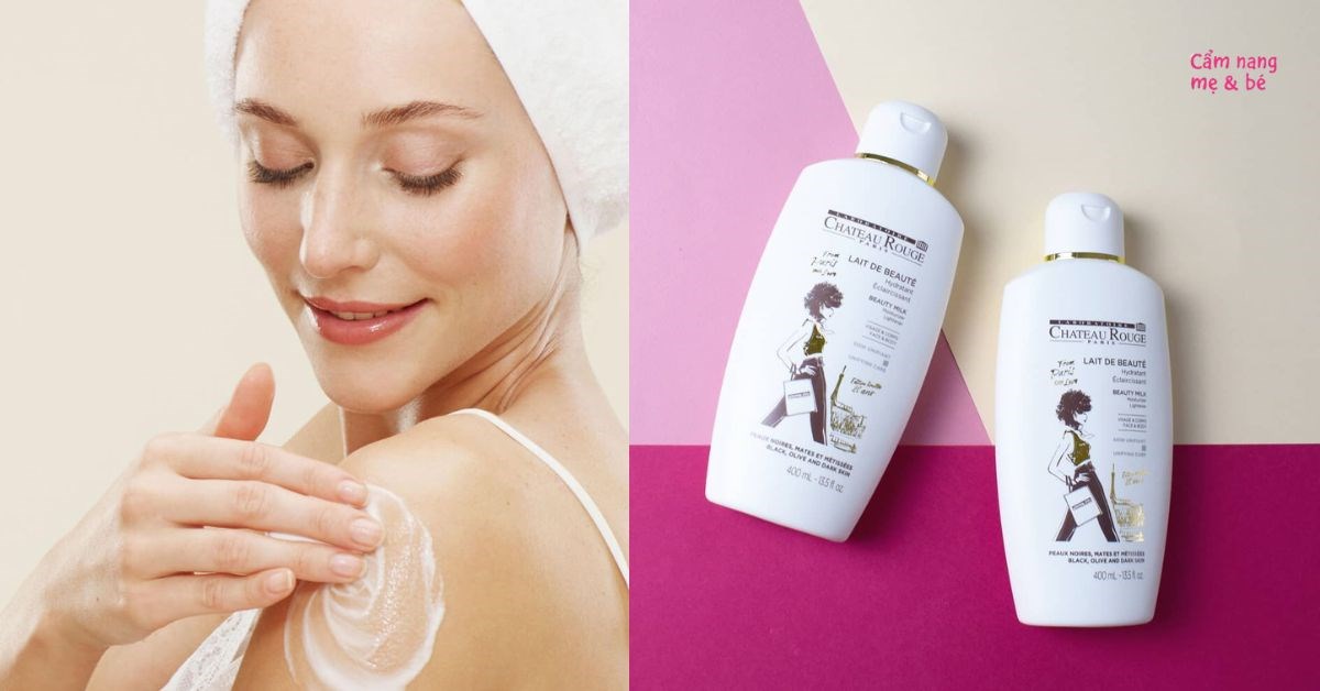 Top 8 sữa dưỡng thể trắng da không mọc lông chất lượng nhất hiện nay