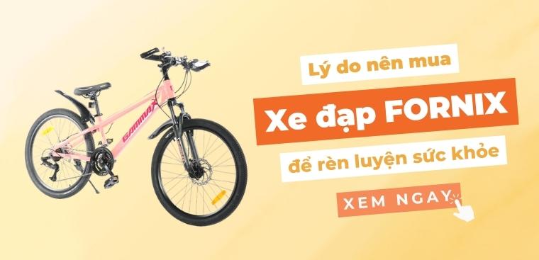 11 lý do nên sắm xe đạp FORNIX để rèn luyện sức khỏe