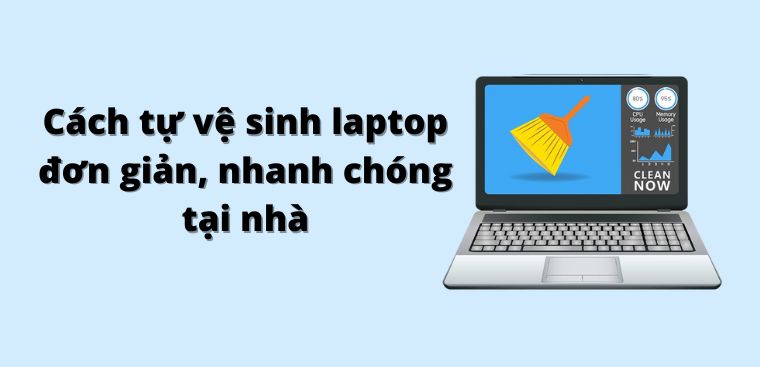 วิธีทำความสะอาดแล็ปท็อปของคุณเองอย่างรวดเร็วและง่ายดายที่บ้าน