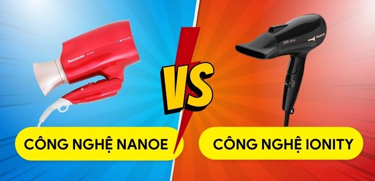 Công nghệ Nanoe, Ionity trên máy sấy tóc là gì? Có gì khác nhau?