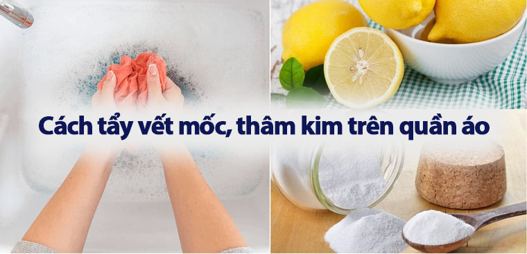 Thuốc tẩy quần áo thâm kim là gì?
