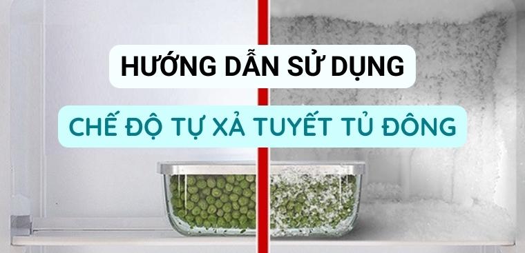 Hướng dẫn sử dụng chế độ tự xả tuyết ở tủ đông đơn giản nhất